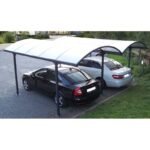 Carport 2 voitures en aluminium et polycarbonate 6mm ANTI-UV – Habrita – Image 6