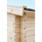EDEN PARTENAIRE JARDIN Abri de jardin Jasmin XXL en bois naturel sans plancher – Image 5