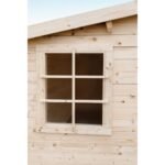 EDEN PARTENAIRE JARDIN Abri de jardin Jasmin XXL en bois naturel sans plancher – Image 7