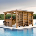 FORESTA - Pool House Blueterm bois THT 12.32 m² semi fermé avec montage – Image 6