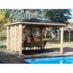 FORESTA - Pool House Blueterm bois THT de 12.32 m² + 2 Vantelles – Image 4