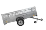REMORQUE GARDEN TRAILER 264 KIPP (NEW) AVEC REHAUSSES GRILLAGÉES ET ROUE JOCKEYi – Image 5