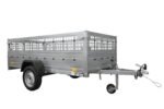 Remorque Garden Trailer 264 KIPP (nouveau) avec rehausses grillagées et roue jockey
