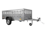 REMORQUE GARDEN TRAILER 264 KIPP (NEW) AVEC REHAUSSES GRILLAGÉES ET ROUE JOCKEYi