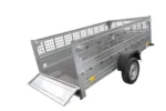 REMORQUE GARDEN TRAILER 264 KIPP (NEW) AVEC REHAUSSES GRILLAGÉES ET ROUE JOCKEYi – Image 7