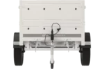 Remorque Garden Trailer 200 KIPP avec roue jockey et rehausses des ridelles – Image 3