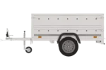 Remorque Garden Trailer 200 KIPP avec roue jockey et rehausses des ridelles – Image 7