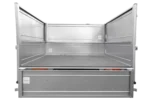 Remorque de voiture Garden Trailer 201 KIPP 500 kg 200 x 125 cm [avec rehausses de ridelles et roue jockey] – Image 4
