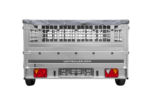 Remorque légère 264×150 UNITRAILER GARDEN 265 KIPP avec ridelles grillagées et bâche grise – Image 6