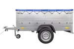 Remorque permis B avec rehausses et bâche plate Garden Trailer 201 KIPP 500 kg 200 x 125 cm – Image 6