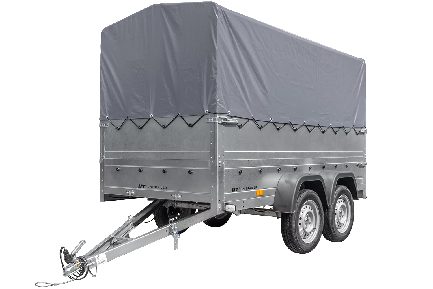 fre_pl_Remorque-voiture-2-essieux-UNITRAILER-GARDEN-TRAILER-264-2-KIPP-avec-roue-jockey-cotes-ridelles-supplementaires-chassis-h-800-et-bache-grise-4571_1.webp Remorque voiture 2 essieux UNITRAILER GARDEN TRAILER 264/2 KIPP avec roue jockey, côtés ridelles supplémentaires, châssis h-800 et bâche grise – Image 1