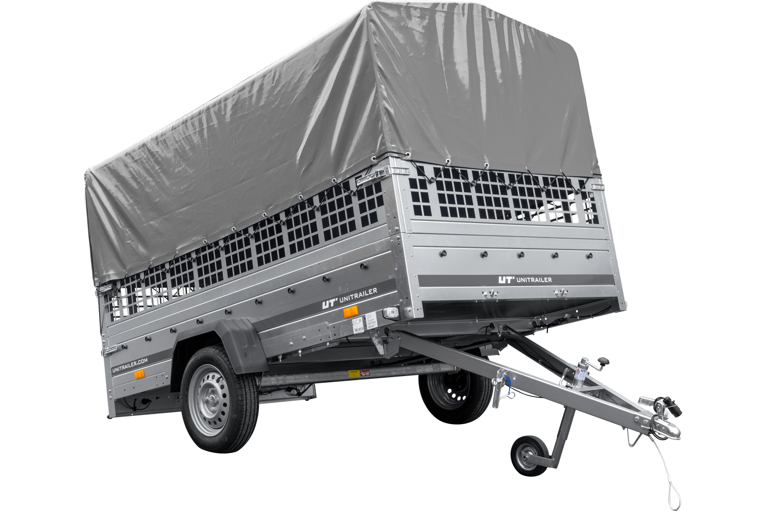 fre_pl_Remorque-voiture-264x150-UNITRAILER-GARDEN-265-KIPP-avec-ridelles-grillagees-arceau-H-800-et-bache-grise-6726_10.png Remorque voiture 264×150 UNITRAILER GARDEN 265 KIPP avec ridelles grillagées, arceau H-800 et bâche grise – Image 1