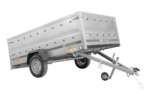 Remorque voiture 264×150 UNITRAILER GARDEN 265 KIPP avec ridelles supplémentaires