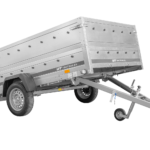 Remorque voiture 264×150 UNITRAILER GARDEN 265 KIPP avec ridelles supplémentaires