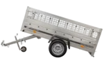 Unitrailer GARDEN TRAILER 230 KIPP (NEW) remorque voiture avec roue jockey et côtés grillagés – Image 6