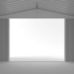 Garage en acier Zincalume Colorbond EASYSHED 19,55m² grande hauteur et largeur – Image 3