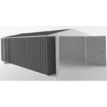 Garage en acier Zincalume Colorbond EASYSHED 20,1m² grande hauteur – Image 7