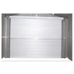 Garage métal anthracite 19,52m² porte enroulable + kit d’ancrage – Image 8