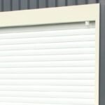 Garage métal anthracite 19,52m² porte enroulable + kit d’ancrage – Image 10