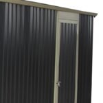 Garage métal anthracite 19,52m² porte enroulable + kit d’ancrage – Image 11