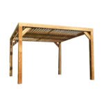 HABRITA - Pergola bois thermo chauffé 10.67 m² – Image 2