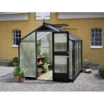 JULIANA - Serre Compact polycarbonate 10mm 5 m² - Aluminium anthracite – Image 2