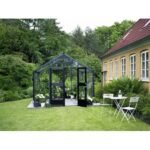 JULIANA - Serre Premium en verre trempé 3 mm 13.0 m² - Aluminium anthracite – Image 2