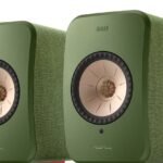 KEF LSX 2 VERT (LA PAIRE) Enceintes sans fil hi-fi