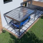 Carport adossé aluminium Trigano LIBECCIO WALL 16 m² – Image 7