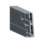 OCEO - Pergola bioclimatique adossée ZEPHIR - 3x4 mètres - Aluminium / Lames - GREY – Image 4