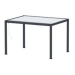 Pergola PONANT 3x4M Aluminium - Graphite/ Gris - PROLOISIRS – Image 2