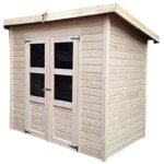 Petit abri de jardin en bois 3,26m² Merseburg 3 – Karibu