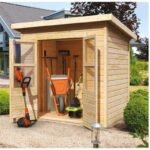 Petit abri de jardin en bois 3,26m² Merseburg 3 – Karibu – Image 2