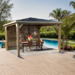 FORESTA - Pool House Blueterm bois THT de 12.32 m² avec vantelles montage à domicile inclus – Image 4