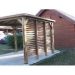 FORESTA - Pool House Blueterm bois THT de 12.32 m² avec vantelles montage à domicile inclus – Image 7