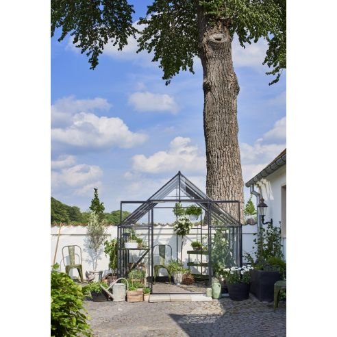 serre-de-jardin-qube-66-m-en-verre-trempe-securit-de-3-mm-2.jpg HALLS - Serre de jardin Qube 6.6 m² verre trempé de 3 mm – Image 1