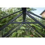 HALLS - Serre de jardin Qube 6.6 m² verre trempé de 3 mm – Image 9