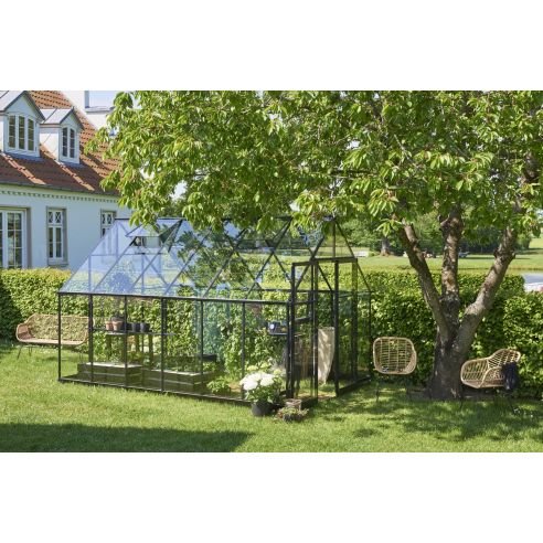serre-de-jardin-qube-99-m-en-verre-trempe-securit-de-3-mm-2.jpg HALLS - Serre de jardin Qube 9.9 m² verre trempé de 3 mm – Image 1