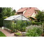 ACD - Serre R306 13.6 m² en verre trempé sécurit - Aluminium naturel – Image 2