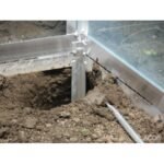ACD - Serre S104 Blackline 9.1 m² en verre trempé sécurit