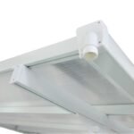 Toit de terrasse ajustable en aluminium laqué blanc 3,05×4,36m X-METAL – Image 11