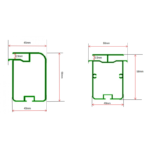 Toit de terrasse ajustable en aluminium laqué blanc 3,05×4,36m X-METAL – Image 7