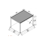 Tonnelle Bioclimatique ZEPHIR 3x4M - Aluminium - Lames motorisées - Gris - PROLOISIRS – Image 15